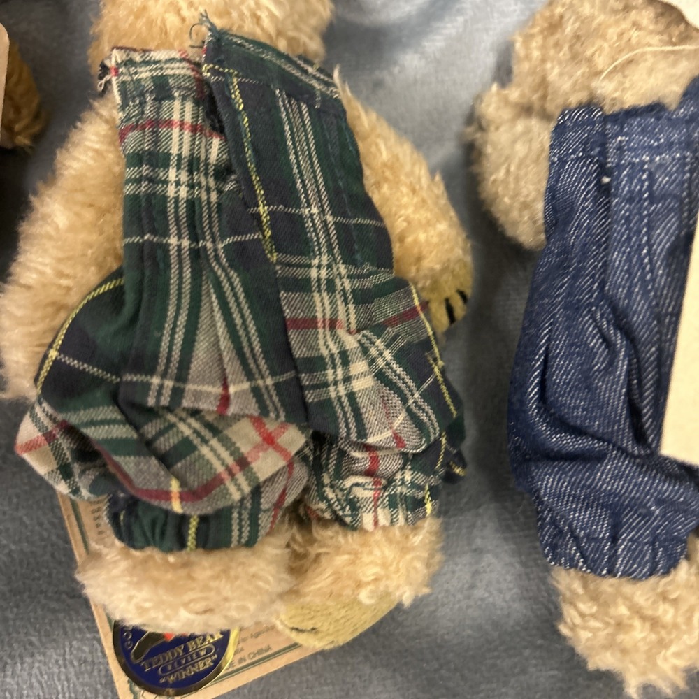 Boyds Bears HUCK BECKY CHANEL 6" Bear Lot Of 3. With Tags - Picture 8 of 8